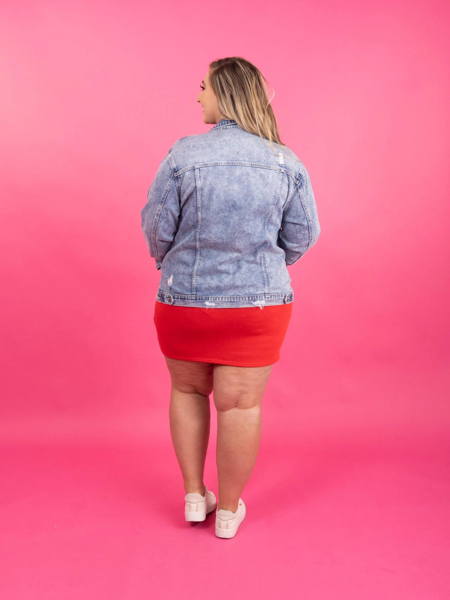 Short Sleeve Crepe Hacci Shift Dress | S-L 7 Short Sleeve Crepe Hacci Shift Dress | S-L - Image 5