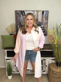 MultIcolor Button Down Shirt Dress | S-3X -STACCAT Clothing Shop 26adef535e837cfcefa60209e19c7cc7