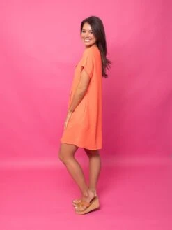 STACCATO V-Neck Short Sleeve Dress | S - L -STACCAT Clothing Shop 4KmbaWusgvhgfTpxL2ibBWZiKwA4lRzEO8quE4zR