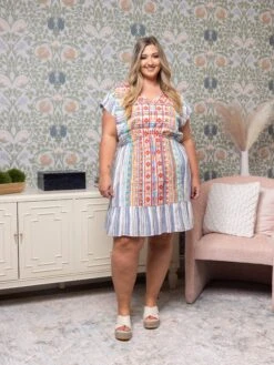 Embroidered Dress | S - 3X -STACCAT Clothing Shop 4d20b180933a1a87ac7e920e6932996a