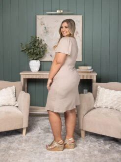 Zenana Brushed DTY Microfiber Ruffle Sleeve Dress | S-XL -STACCAT Clothing Shop 545f0ab3e1bff2a537d0f3d4b75b7385