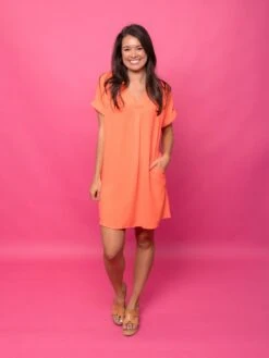 STACCATO V-Neck Short Sleeve Dress | S - L -STACCAT Clothing Shop 6XTvWEIejWJEZgTlpzS1via0q9cIORIb4B6qmrrE