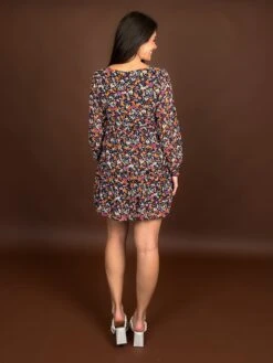 V-Neck Long Sleeve Floral Print Wrap Mini Dress | S - XL -STACCAT Clothing Shop 9yOiI2YYNP3Cw8sWvv24laVO1ugu69tdg8eShrKQ