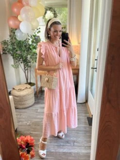 Ruffle Detail Maxi Dress | S - L -STACCAT Clothing Shop M6UwicuXF5iauhXEiPeakM8ylEAcN9b1ZWY95it6