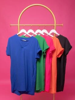 STACCATO V-Neck Short Sleeve Dress | S - L -STACCAT Clothing Shop Mi4HbPWm6XBKyzKB54irqYdrnkL6DubLOmA11UDU