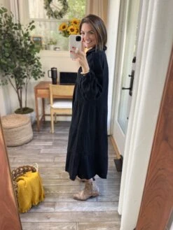 Long Sleeve Maxi Dress | S-2X -STACCAT Clothing Shop W4IACdaTWJjsir4eWgAX4HBSK795bynTm4KPORWb