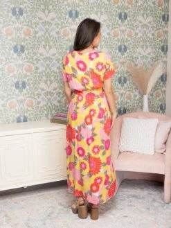 Short Sleeve V-Neck Maxi Dress | S-L -STACCAT Clothing Shop a7d636145f1b66854b7041c9caa53837