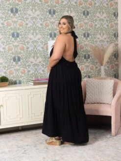 Tiered Halter Neck Maxi Dress | S-3X -STACCAT Clothing Shop bf9ce3924cf25281fdb92f3ea1ca35fd