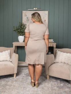 Zenana Brushed DTY Microfiber Ruffle Sleeve Dress | S-XL -STACCAT Clothing Shop c2797ce58c8e80b773ff00d4cbc8a1c4