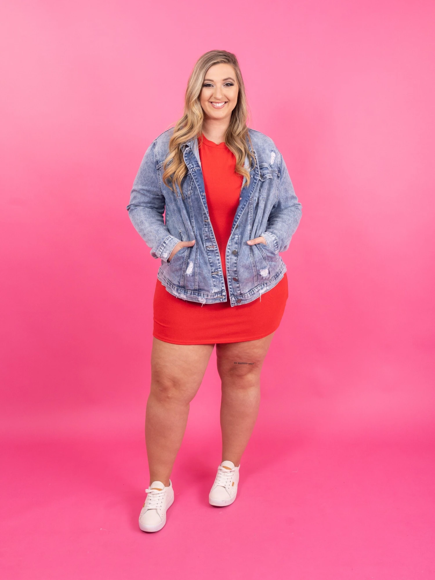 Short Sleeve Crepe Hacci Shift Dress | S-L 6 Short Sleeve Crepe Hacci Shift Dress | S-L - Image 4