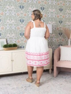 Embroidered Midi Dress | S - 3X -STACCAT Clothing Shop f4d8a21a6477520af211ff2d41f0fc78