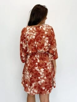 Floral Print 3/4 Sleeve V-Neck Mini Dress | S - L 7 Floral Print 3/4 Sleeve V-Neck Mini Dress | S - L -STACCAT Clothing Shop fOjsLhun4Wrbxa1ONzHqE1gBftAFe7rTA6jCHAad