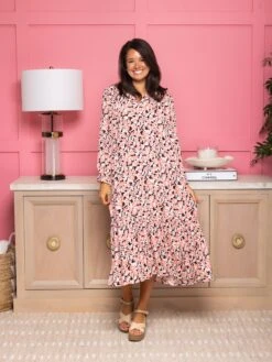 Woven Midi Dress | S-3XL