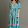 Floral Boarder Print Maxi Dress | S - L -STACCAT Clothing Shop ptKDCpCVsnTbp7uIyTBgXfclpgAbY1whInUqST2q