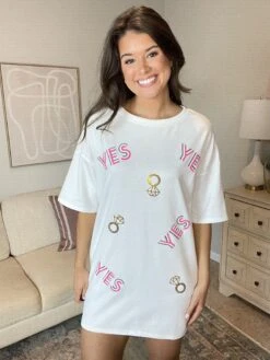 Yes BridalShirt Dress | S - L *Final Sale*