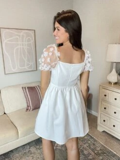 Fluffy Floral Puffed Sleeves Dress | S - 3X -STACCAT Clothing Shop tH3AIB6b4V2Te9edQdB4L3SKSq5PsZS2TUdt24NR