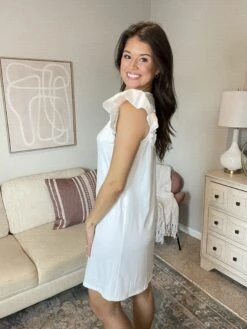 Round Neck Ruffle Shift Dress| S-3XL -STACCAT Clothing Shop wxaO4M3F9WwHNwQmnewReMg6WTV1rqommVHfctI9